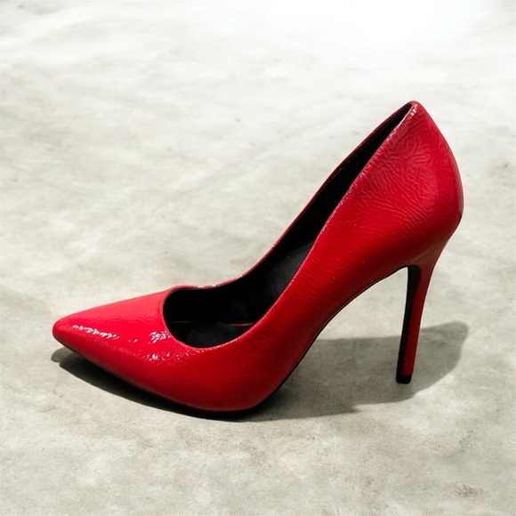 Mix No. 6 Shoes - Mix No. 6 Vibrant Red Heels